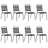 Aieesha Rectangular 8 - Person Dining Set-1329941846