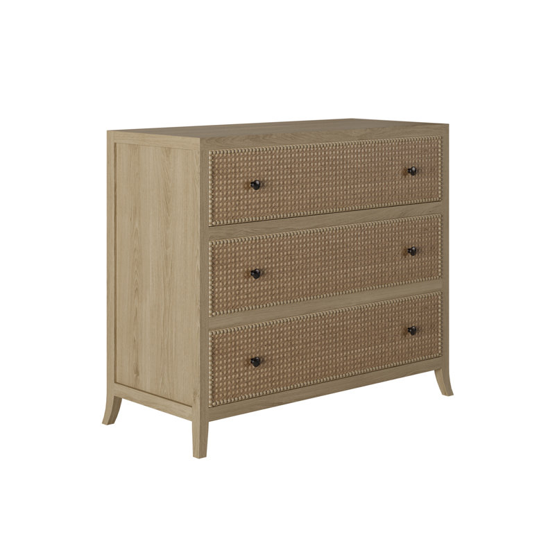 Tex 98 cm W Chest of 3 Drawers