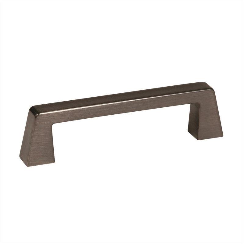 Poignée d'armoire de centre à centre Blackrock 3-3 / 4 pouces (96 mm), Métal industriel, 3 3/4"