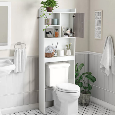 Freestanding Over The Toilet Storage