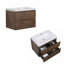 Meuble-lavabo mural intégré de 76 cm (30 pouces) couleur noyer-1277106091-1277106102