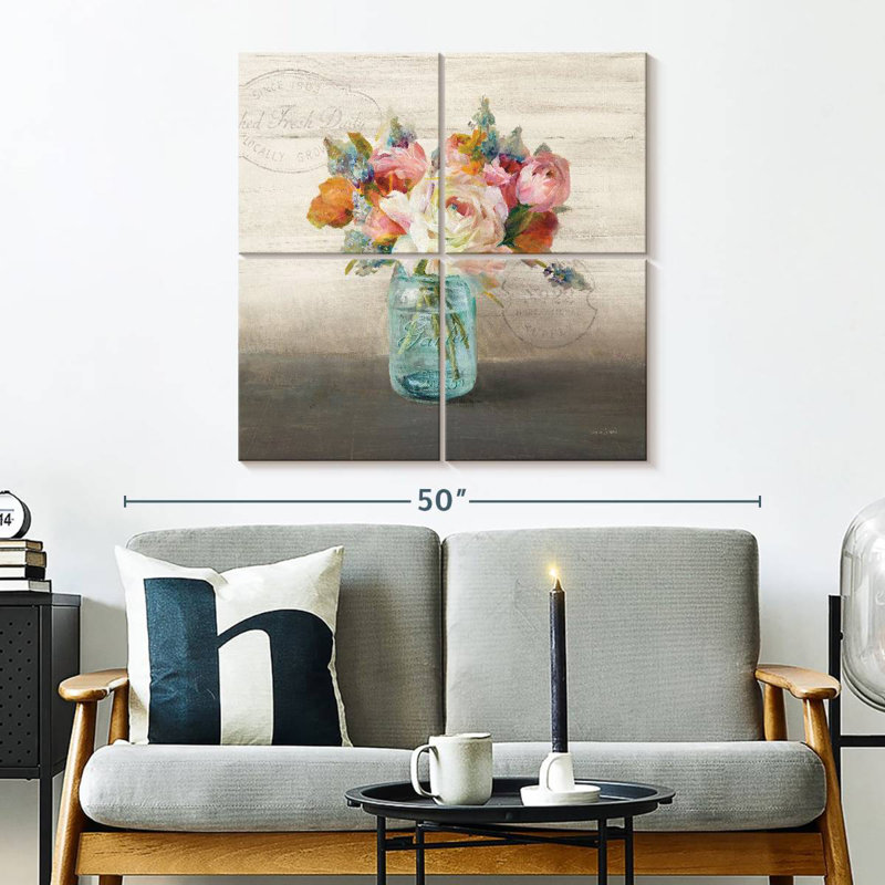 Harnek French Cottage Bouquet II, H 32 po x l 32 po