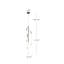 Luminaire suspendu cylindrique à DEL unique à 4 lumières Motif-64112591