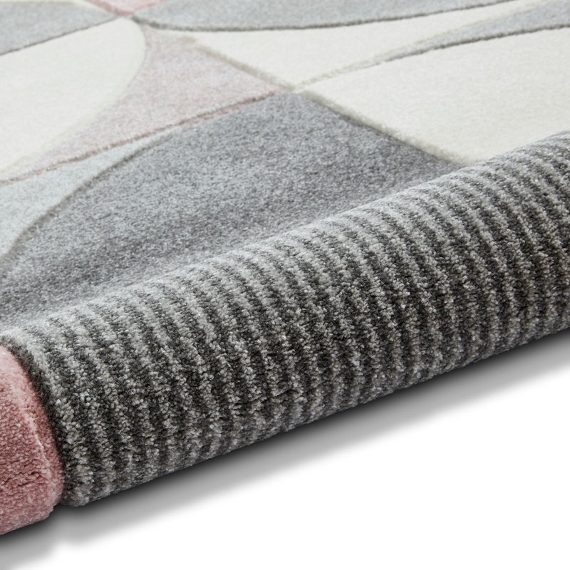Matrix area rug Machine Woven Rectangle Grey, Rectangle 120 x 170cm