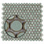 Carreau de mosaïque en porcelaine pour plancher et mur 11,77 po x 12,5 po Merola-35928063