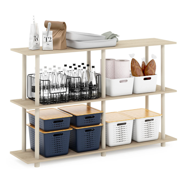 3-Tier Detachable Storage Shelf - Lightweight & Durable For Any Room