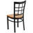 Prompton Modern Window Back Metal Restaurant Chair by Flash Furniture-1132193527