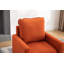 Fauteuil demi-tonneau pivotant l 32,48 po Willenzard-119783169