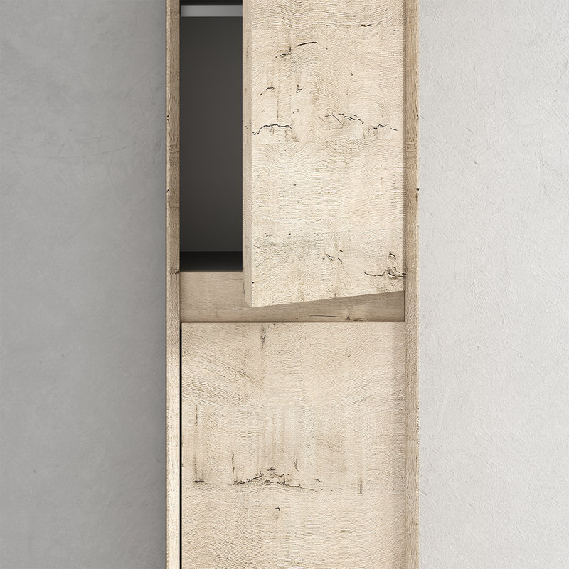 Banfield Linen Cabinet, Light Oak