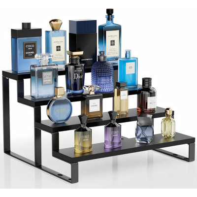Présentoir à parfum en bois pour homme, support à parfum à 4 niveaux, étanche