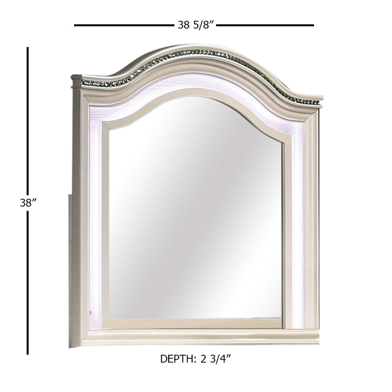 Miroir pour commode Geovana