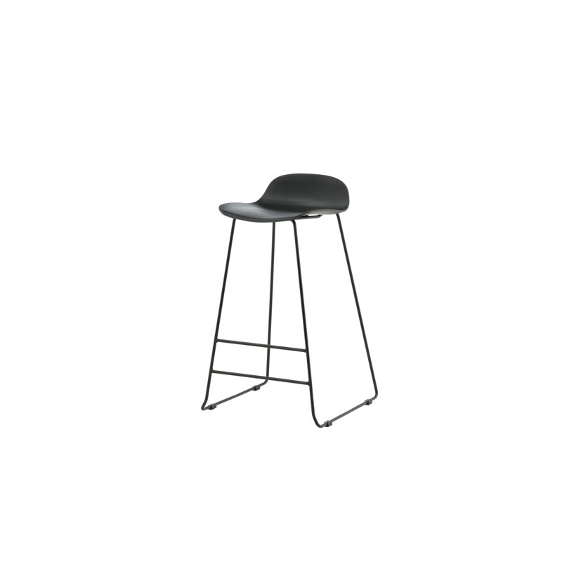 Batdorf Adjustable Height Counter Stool with Metal Frame