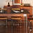Medieval Style Rock Slab Solid Wood Dining Table-109895205
