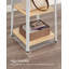 Airalyn Steel Freestanding 8 - Hook Coat Rack-545907271