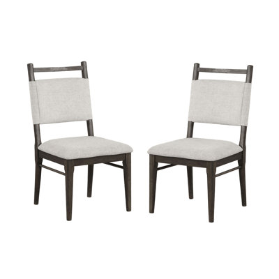 Mobilier de salle à manger moderne en noyer foncé 2 pièces
