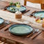 Ensemble d'assiettes en céramique 4 pièces, assiettes à cuisson au four-129023653