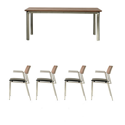 High quality solid wood table set