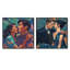 Beautiful Asian Couple In Love - Romantic Square Collage, lot de 2-1550126810-1550126784