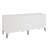 Dumbo 70" Modern Double Dresser with 6 Drawers in Rustic Gray and White-540571793