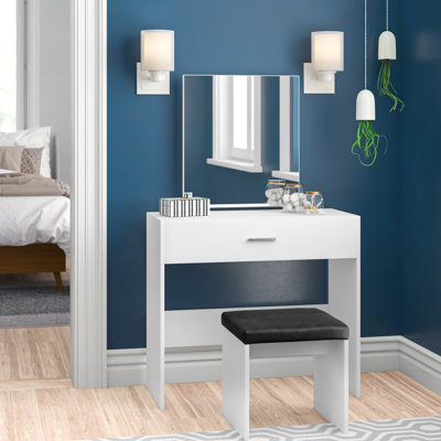 Pascal Dressing Table with Mirror