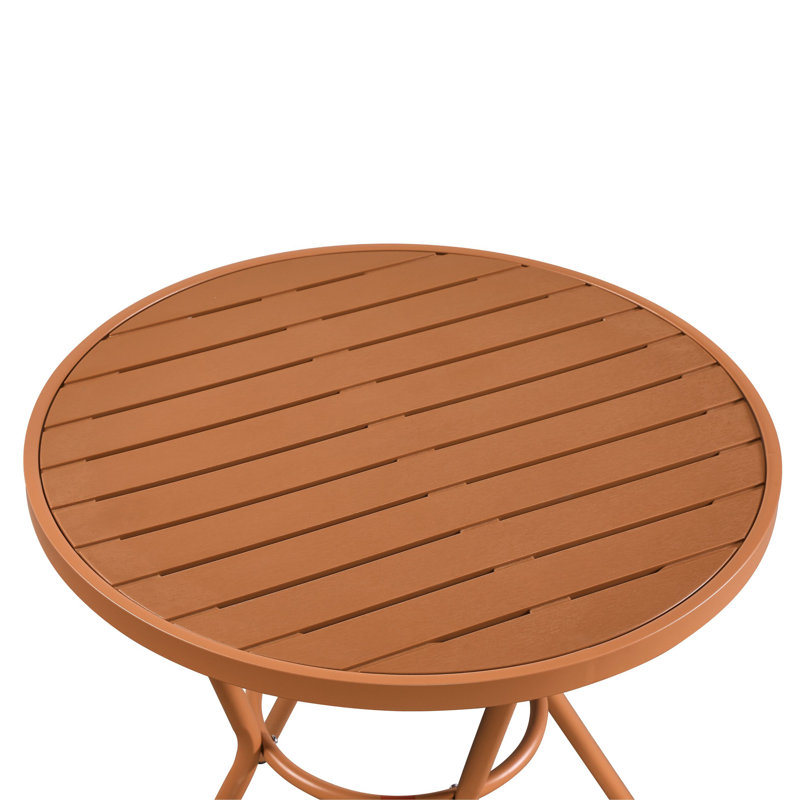 Rimini Outdoor Bistro Table , 70cm cm W 70cm cm D, Terracotta