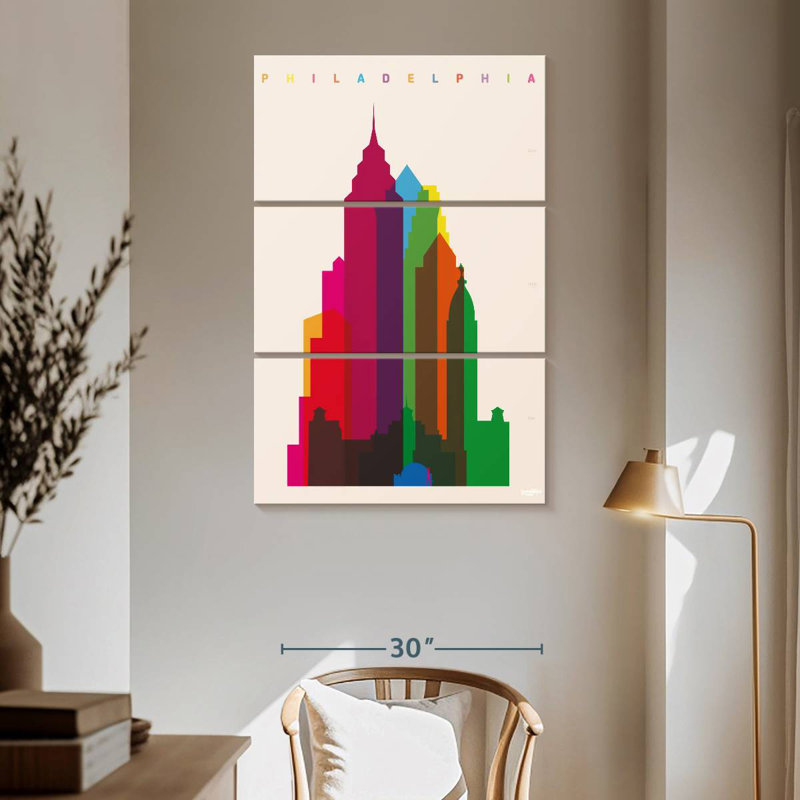 Nicci Vibrant Philadelphia, H 65 po x l 42 po