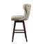 Tabouret de bar pivotant moderne pour le salon et la salle à manger