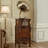 Nut-brown+Gold Free Form Solid + Manufactured Wood+Copper Media Players