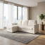 Movari Smart Corner Sofa Bed with Storage & Pull-Out Sleeper Modern Fabric L-Shaped Sofa with Chaise-202395700-202395701