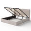 Structure de lit plateforme tapissier avec rangement relevable-187016809-187016811