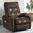 Upholstered Heated Massage Chair-1884018509