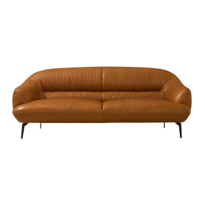 65.6'' Leather Loveseat