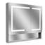 Armoire à pharmacie à fixation en surface avec 4 tablettes réglables Kolambe-88065905-88065906