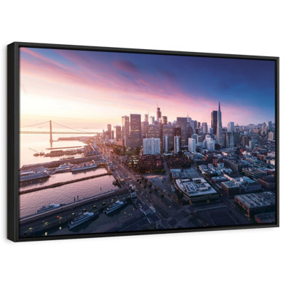 " San Francisco Sunrise Canvas Print "