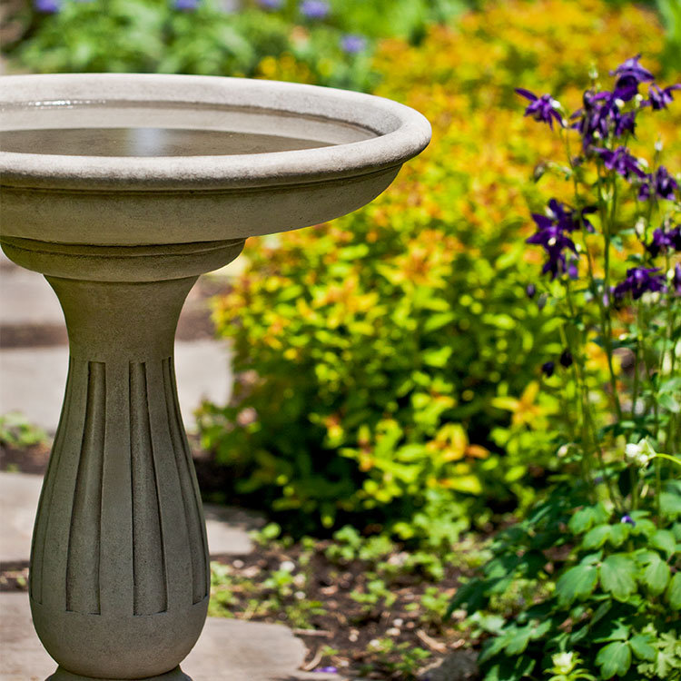 Windmoor Birdbath, Verde