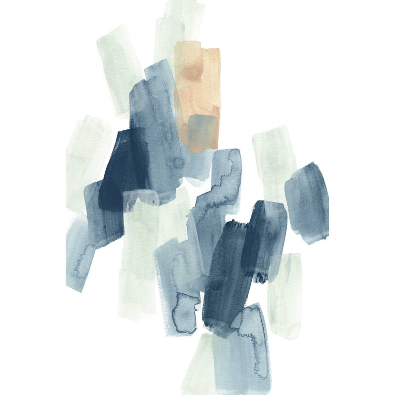 Indigo facettes IV, H 30 po x l 20 po