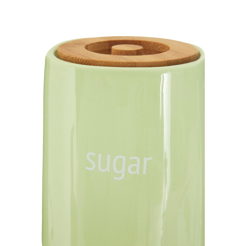 Revel Ceramic / Porcelain Jar, Green