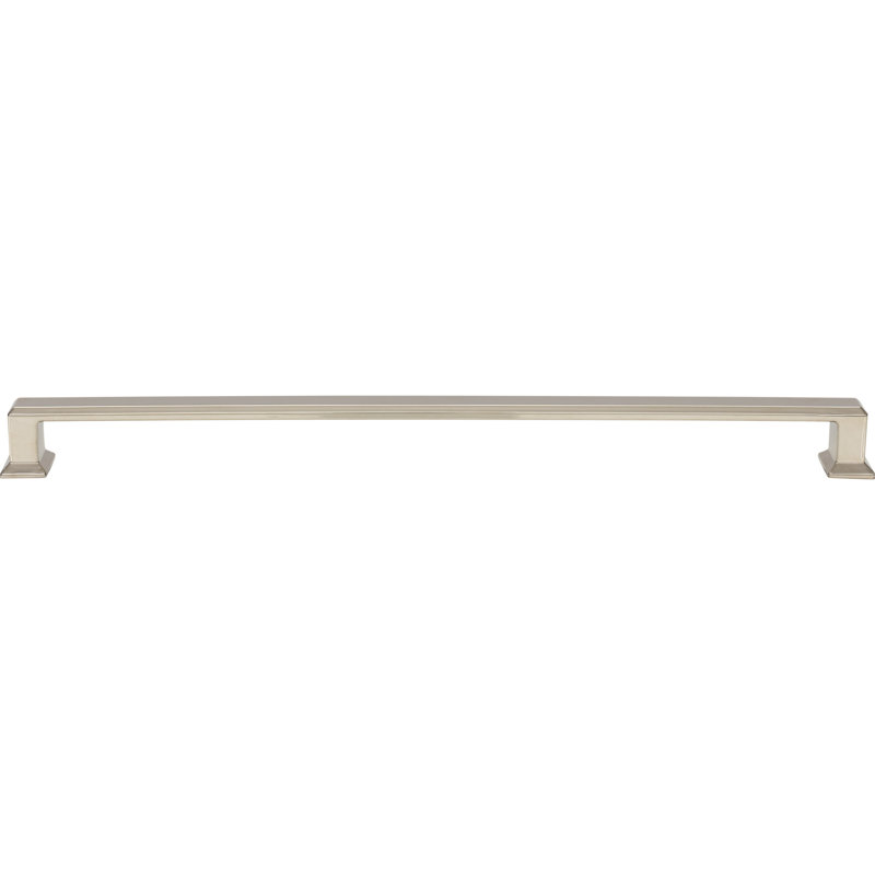Sweetbriar Lane 5 1/16" Center to Center Bar Pull, 12", Polished Nickel