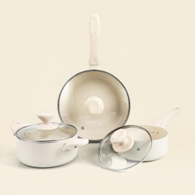 6 - Piece Non-Stick Aluminum Cookware Set