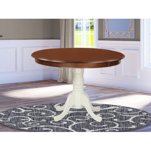 Charlton Home® Cherrywood Round Solid Wood Dining Table & Reviews | Wayfair