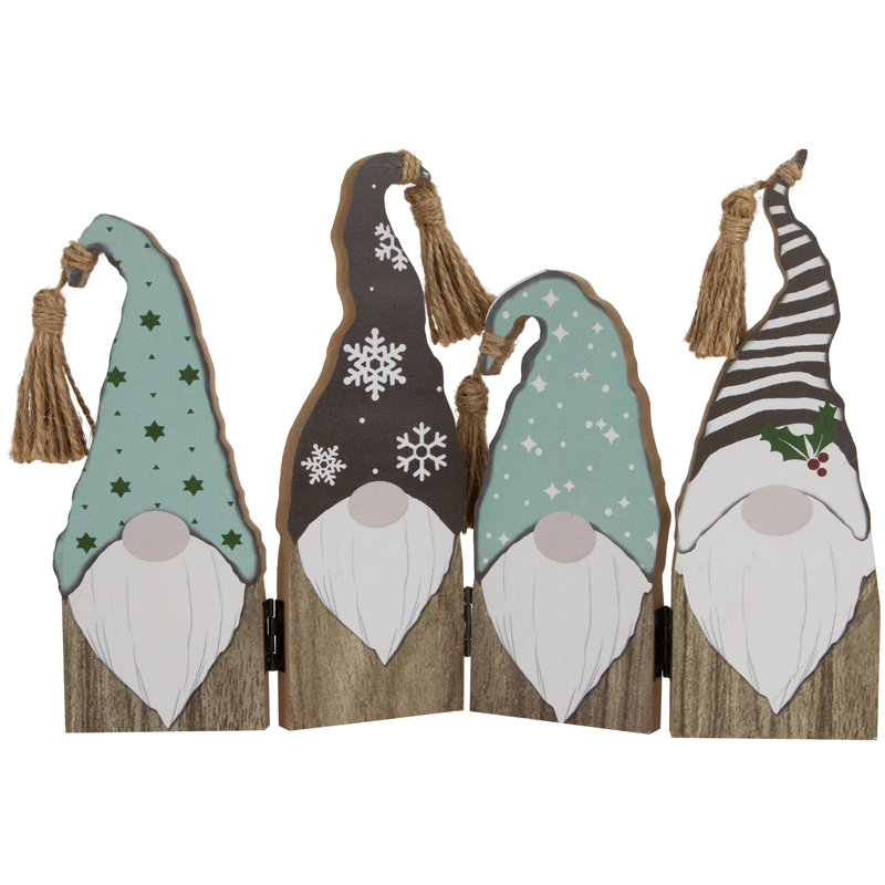 Plaque de table Christmas Gnomes