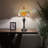 Flynt Tiffany Table Lamp Stained Glass Rose Flowers LED Bulbs Included 22"H*12"W-997118461