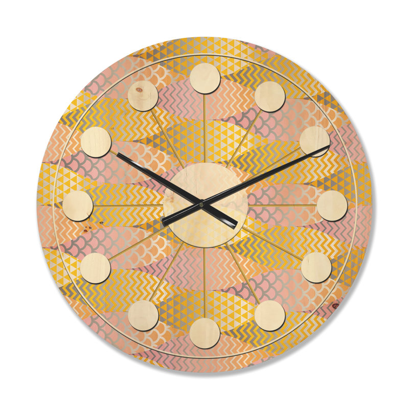 Horloge murale géométrique, Petit