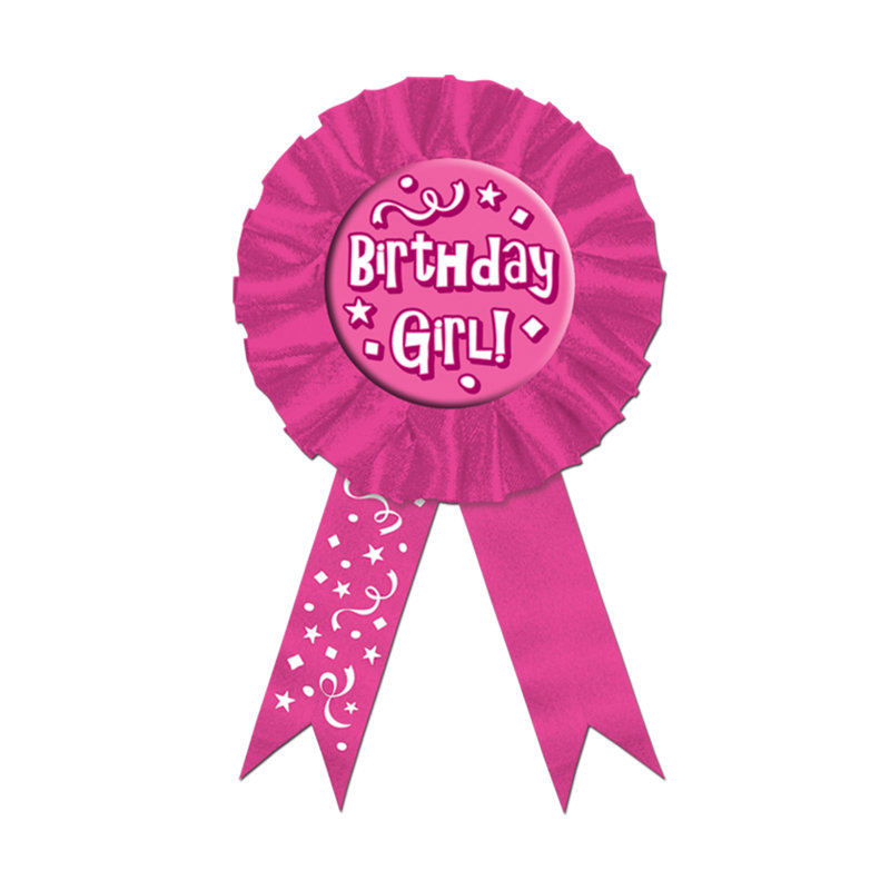 Ruban de prix fille d’anniversaire