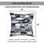  Housse et insert de coussin d'extérieur carré Brushstroke-505267549
