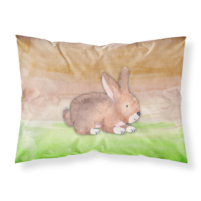 Taie d’oreiller de lapin aquarelle