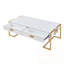 Table basse rectangulaire à 4 tiroirs-2118083469