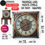 Horloge murale The Real Gear