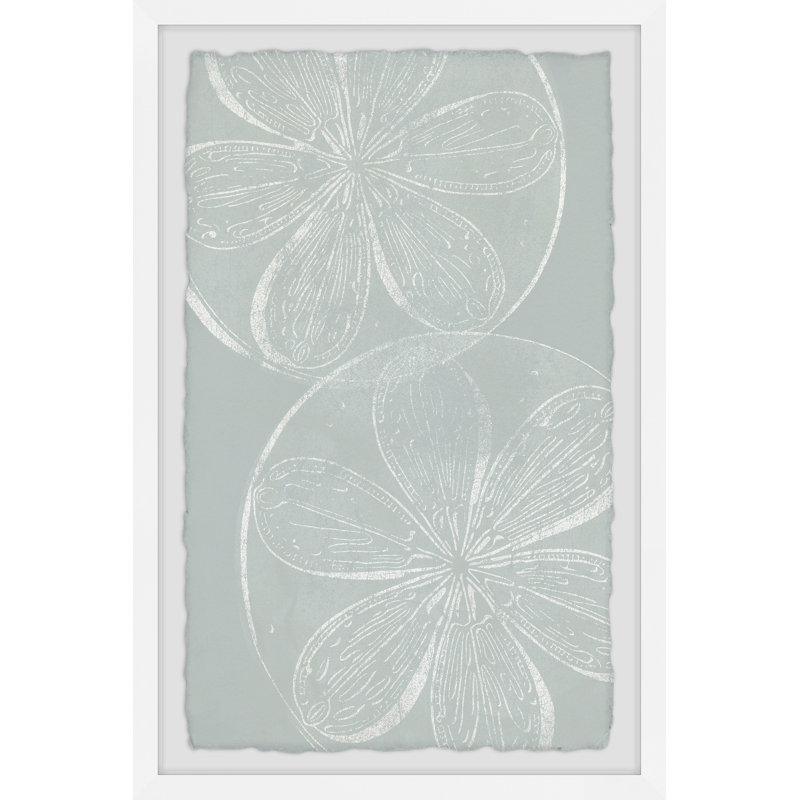 «Drifted Petals», reproduction encadrée, H 18 po x l 12 po