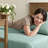 Comfortable King Bedding Sets, Polyester Striped Modern Style For Home Use